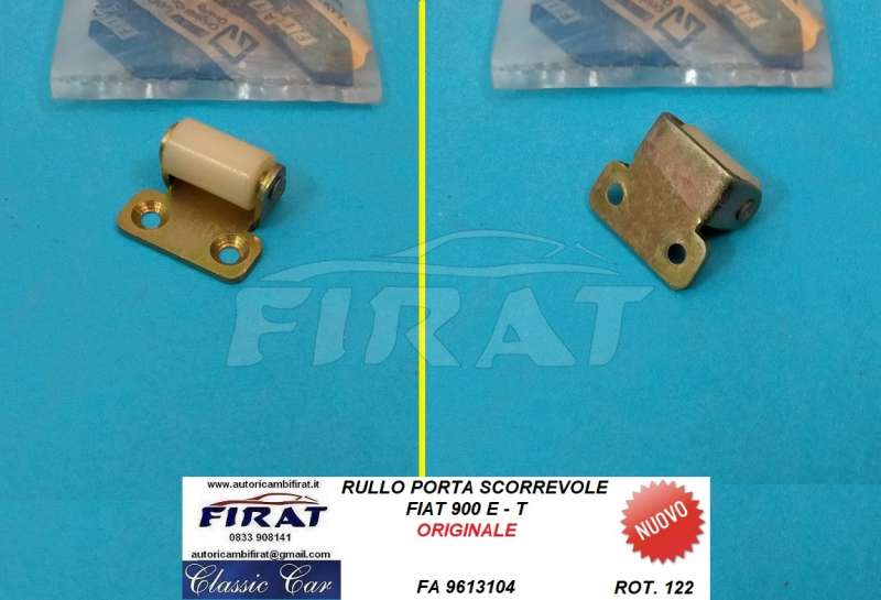 RULLO PORTA SCORREVOLE FIAT 900 E - T (9613104)